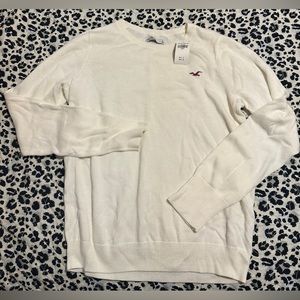 Hollister Cream Sweater